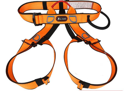 Xinda Professional Outdoor Sports Safety Belt Rock Climbing Outfitting Harness Waist Support Half Body Harness Aerial Survival