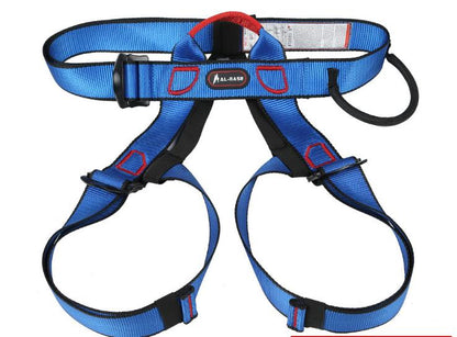 Xinda Professional Outdoor Sports Safety Belt Rock Climbing Outfitting Harness Waist Support Half Body Harness Aerial Survival