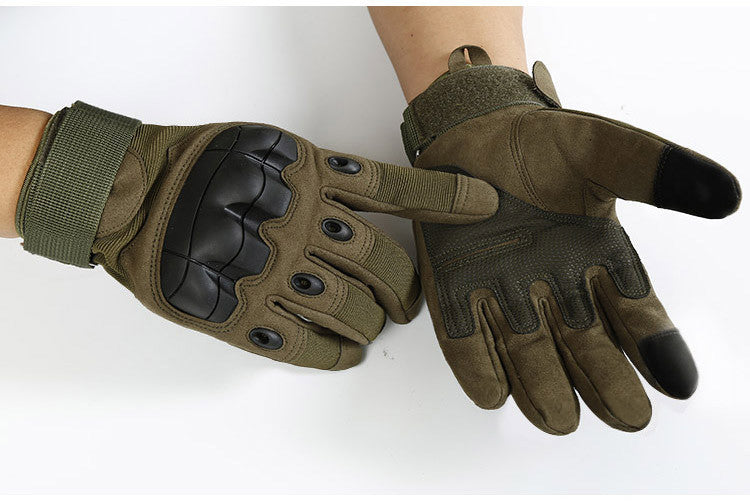 All tactical gloves O remember men and women touch screen outdoor mountaineering non-skid riding protection sports - The Styky Shack