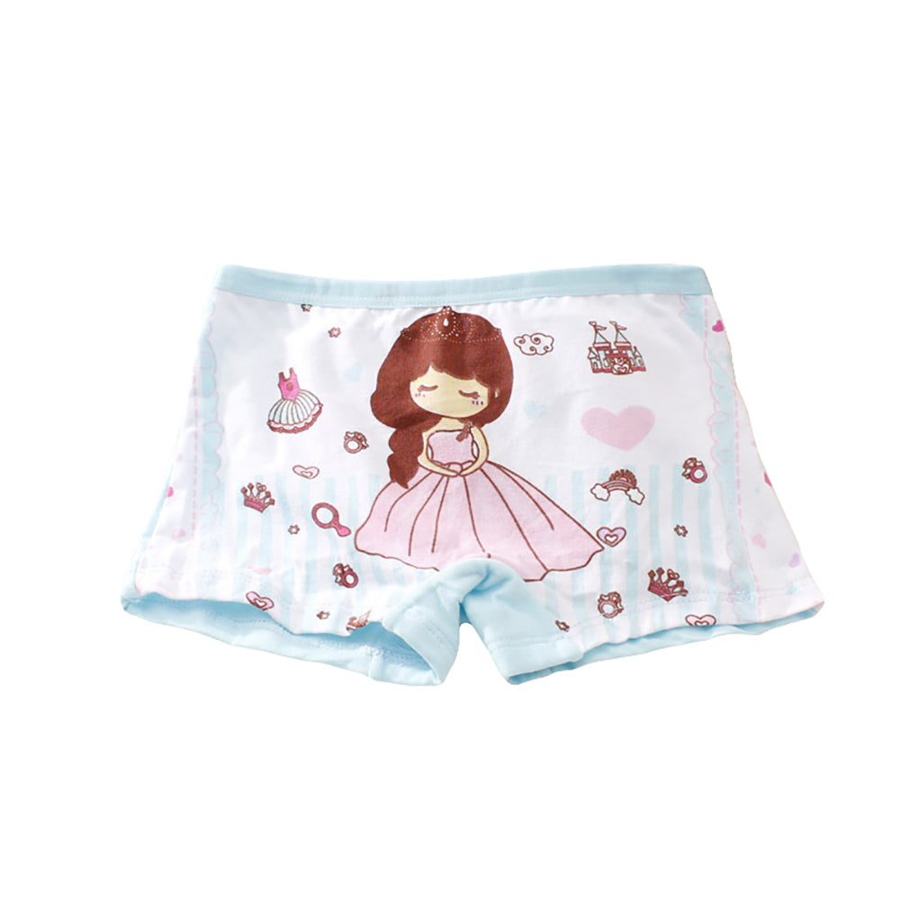 Bebé niña niños algodón suave dibujos animados princesa pantalones cortos ropa interior transpirable bragas