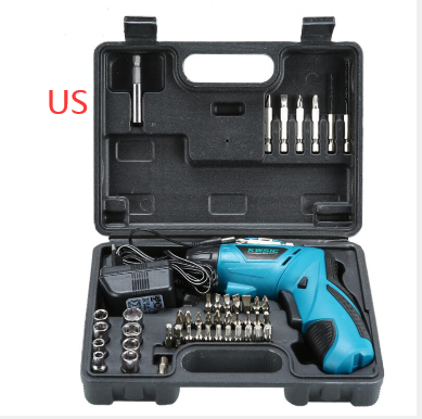 4.8V Electric Screwdriver Set Household Multifunctional Rechargeable Hand Drill - The Styky Shack