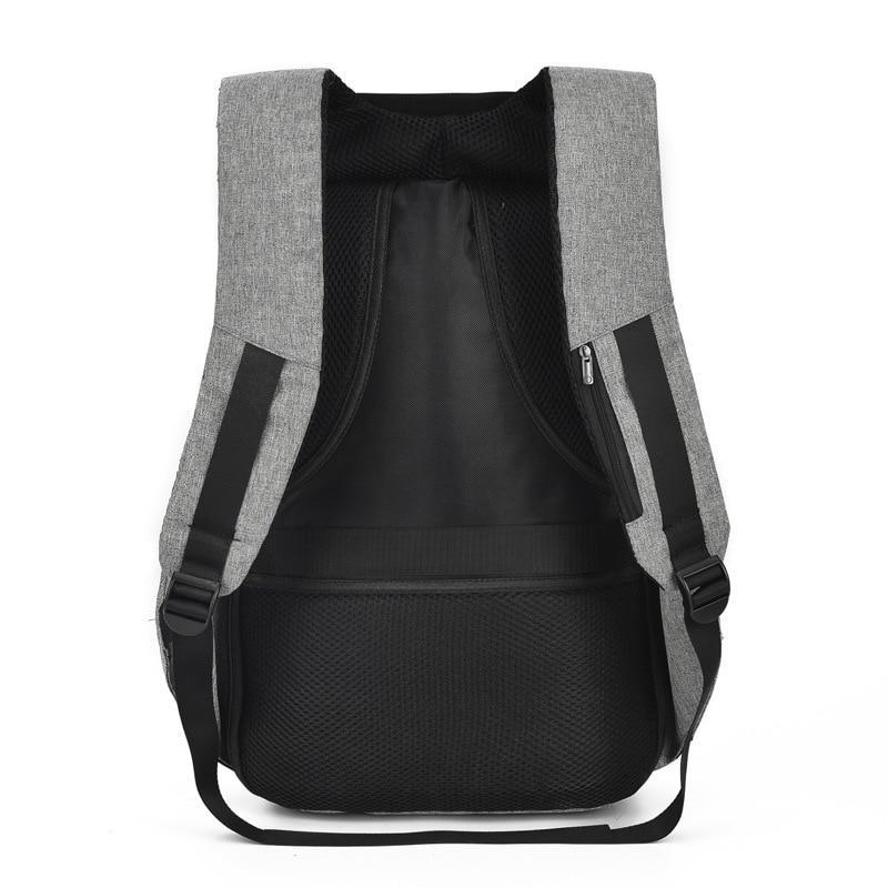 Bolso antirrobo, mochila de viaje para mujer, gran capacidad, negocios, carga USB, mochila para ordenador portátil para hombre, bolso de hombro de colegio para estudiantes universitarios