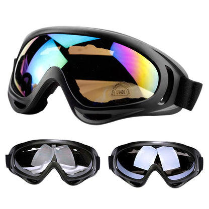 2Pcs Winter Outdoor Ski Snowboard Goggles UV Protection Anti-Fog Snow Goggles for Men Women Youth