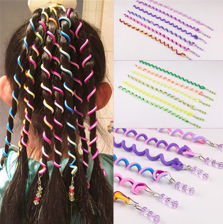 3Pcs/Set Girl Mom Curler Hair Braid hair styling tools hair roller woman girl Braid Maintenance The princess hair accessory - The Styky Shack