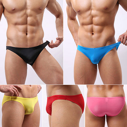 Men's Soft Tangas Jockstrap Underwear T-Back G-String Briefs Sexy Pouch Thongs