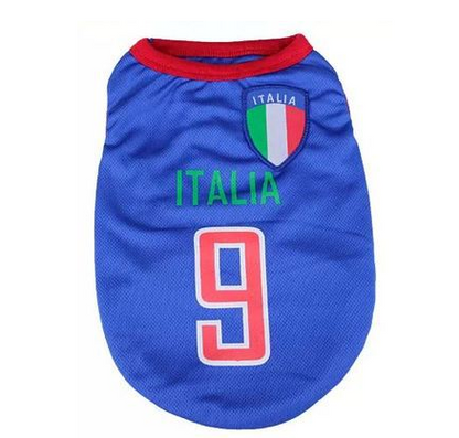 8 Country World Cup Soccer Jersey For Dog Cool Breathable Dog Vests Puppy Outdoor Sportswear Football Clothes - The Styky Shack