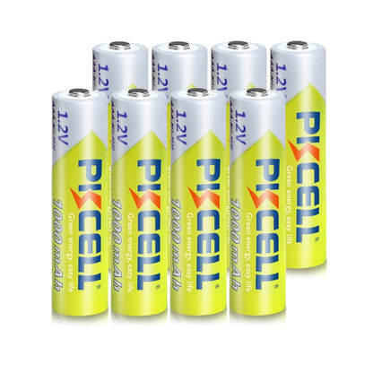 8Pcs PKCELL AAA Battery 1.2V Ni-MH AAA Rechargeable Battery 1000MAH Batteries 3A Bateria Baterias with 2PC AAA/AA Battery Holder - The Styky Shack