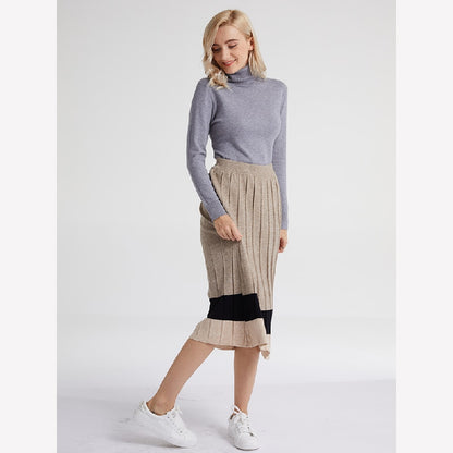 Knitted Women's Midi Skirt