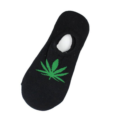 Weed No-Show Socks