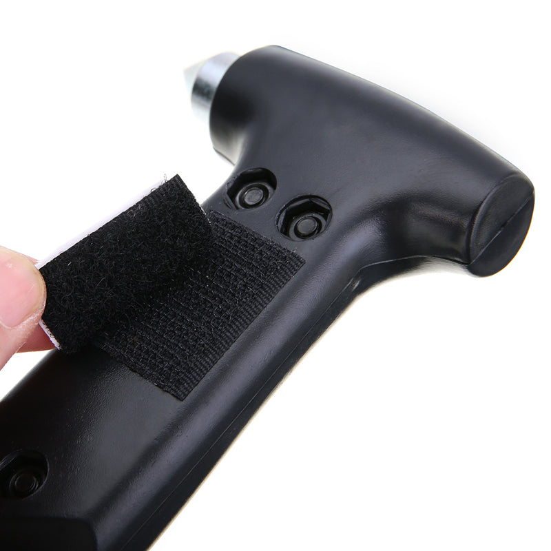 Automobile emergency multifunctional escape hammer