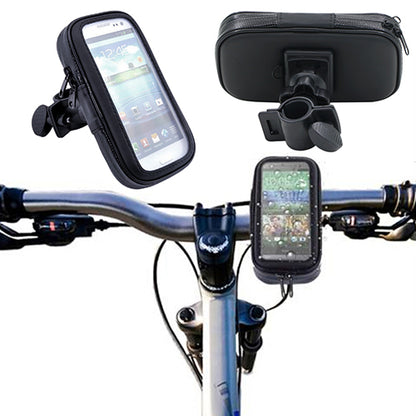 Waterproof Bike Frame Phone Holder Bag Case with Handlebar for iPhone Samsung