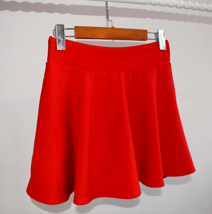 A-line Skirt Half-Length Pleated Tennis Skirt
