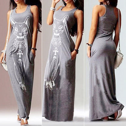 Sexy Casual Long Party Beach Sundress