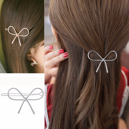 Accesorios para el cabello a la moda para mujer, horquillas geométricas caladas con forma de mariposa, tocado, accesorios para el cabello, regalo informal 