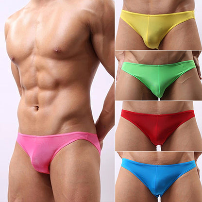 Men's Soft Tangas Jockstrap Underwear T-Back G-String Briefs Sexy Pouch Thongs