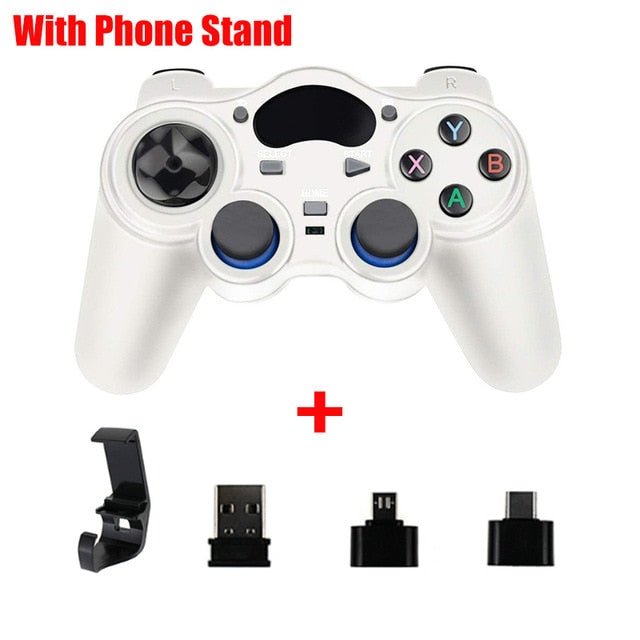 2.4 G Controller Gamepad Android Wireless Joystick Joypad with OTG Converter For PS3/Smart Phone For Tablet PC Smart TV Box - The Styky Shack