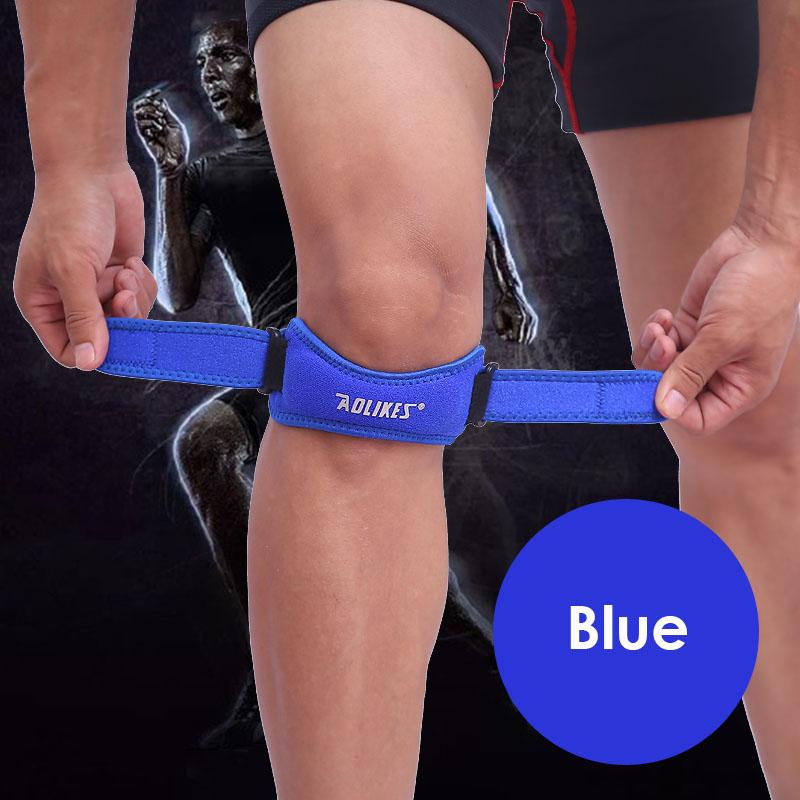 Aolikes 1PCS Adjustable Knee Patellar Tendon Support Strap Band Support Brace Pads for Running basketball Outdoor Sport - The Styky Shack