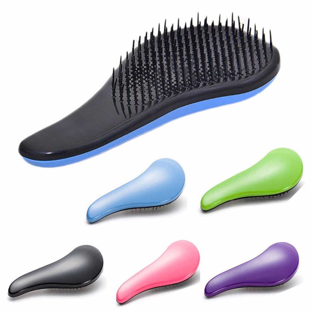 1PC 15CM Eyecatching Hair Care Styling Hair Comb Beauty Healthy Styling Care Hair Comb Shower Massager Detangle Brush - The Styky Shack