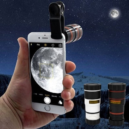 8X 12X Universal Zoom Lens Telephoto Lens for Mobile Phone