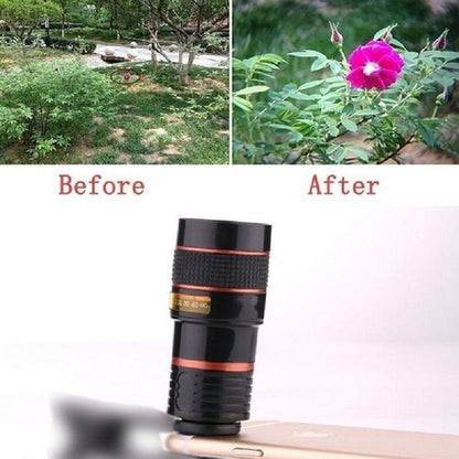 8X 12X Universal Zoom Lens Telephoto Lens for Mobile Phone