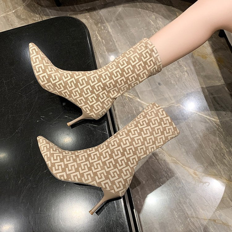 Women's Fashion Style Pointed Toe Boots