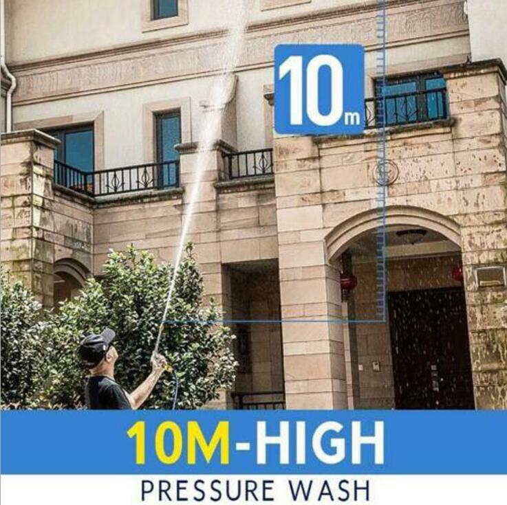 2-in-1 High Pressure Washer 2.0 - Water Jet Nozzle Fan Nozzle Safely Clean High Impact Washing Wand Water Spray Washer Water Gun - The Styky Shack