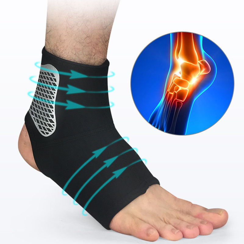 1pcs Ankle Support Compression Strap Achilles Tendon Brace Sprain Protect Ankle Brace Support Pad Adjustable Ankle Protector Football - The Styky Shack