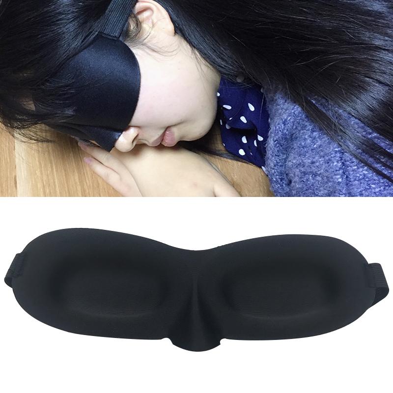 3D Portable Soft Travel Sleep Rest Aid Eye Mask Cover Eye Patch Sleeping Mask Case Blindfold Eye Mask Eyeshade Massage - The Styky Shack