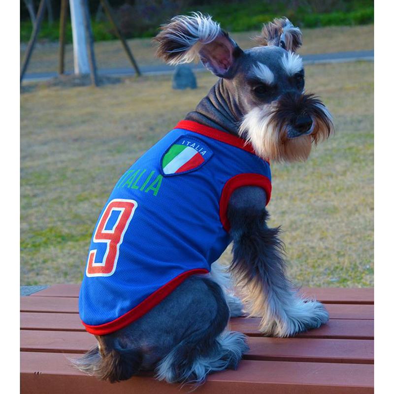 8 Country World Cup Soccer Jersey For Dog Cool Breathable Dog Vests Puppy Outdoor Sportswear Football Clothes - The Styky Shack