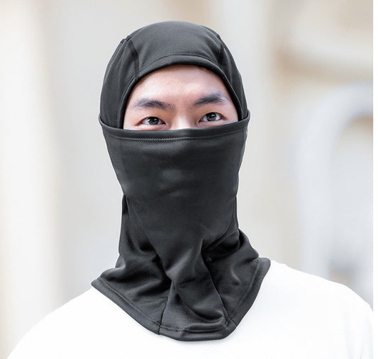 Gorro de montar a caballo frío de la máscara de la neblina de la bufanda al aire libre del paño grueso y suave de la mascarilla caliente y a prueba de viento del invierno 