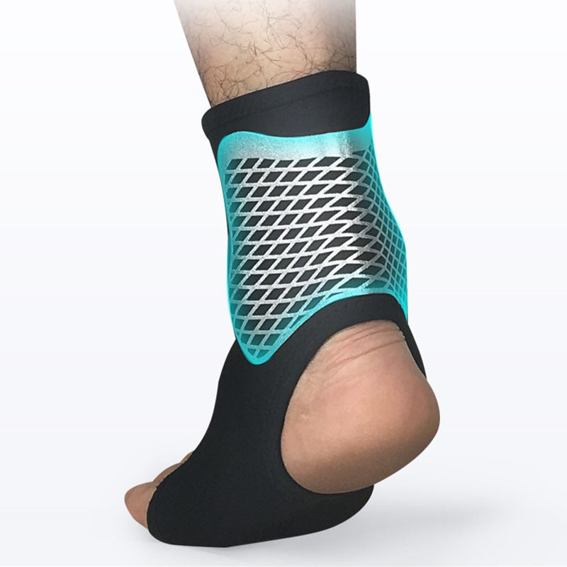 1pcs Ankle Support Compression Strap Achilles Tendon Brace Sprain Protect Ankle Brace Support Pad Adjustable Ankle Protector Football - The Styky Shack