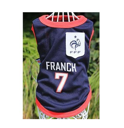 8 Country World Cup Soccer Jersey For Dog Cool Breathable Dog Vests Puppy Outdoor Sportswear Football Clothes - The Styky Shack