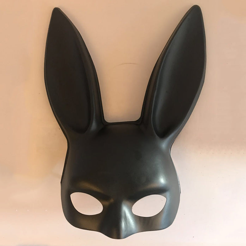 1Pc Halloween Laides Bunny Mask Party Bar Nightclub Costume Rabbit Ears Mask Festival Party Hairband Costume - The Styky Shack