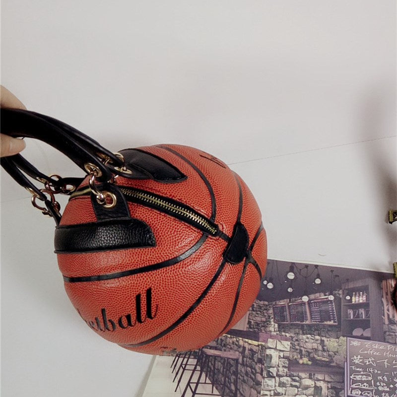 Basketball Shape Bags For Women Messenger Bag Women's Bag Luxury Handbags Women Bags Round Creative - The Styky Shack