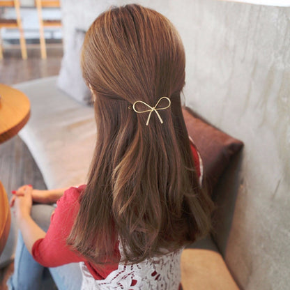 Accesorios para el cabello a la moda para mujer, horquillas geométricas caladas con forma de mariposa, tocado, accesorios para el cabello, regalo informal 