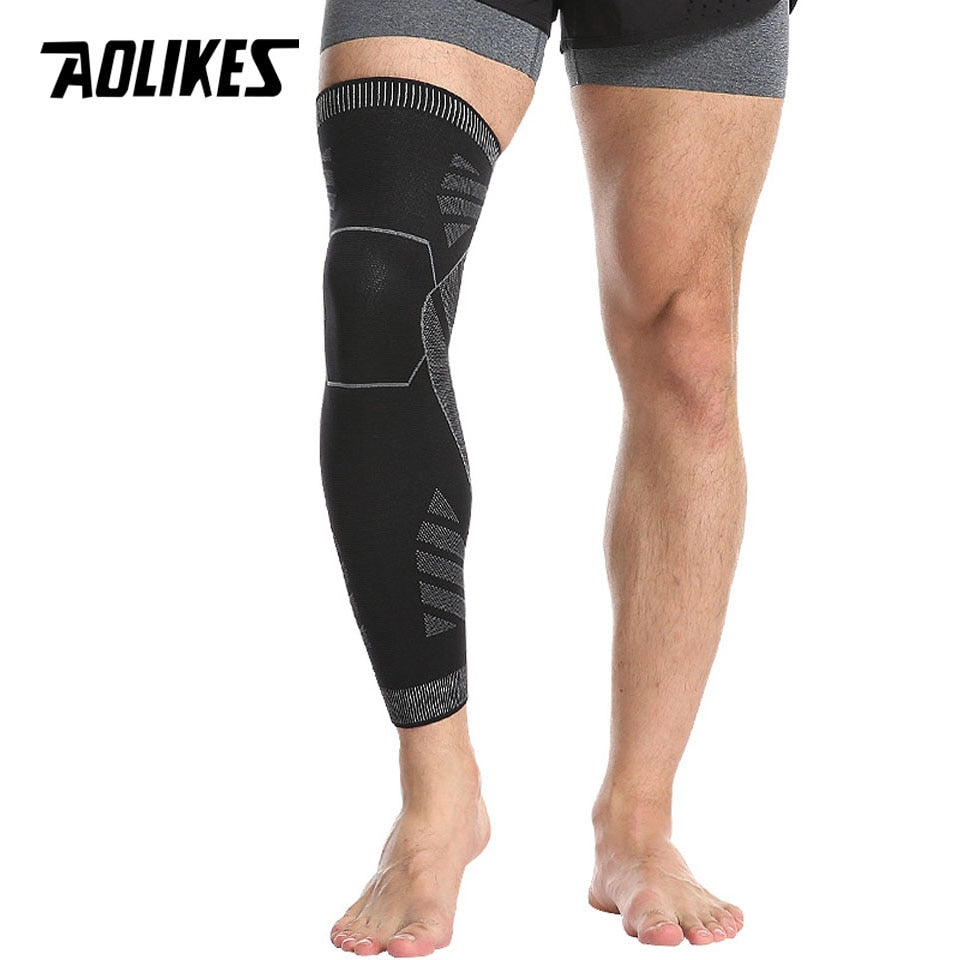 AOLIKES Knee Protector Elastic Knee Support Brace for Running, Basketball, Volleyball, Football,Cycling Knee Pads - The Styky Shack