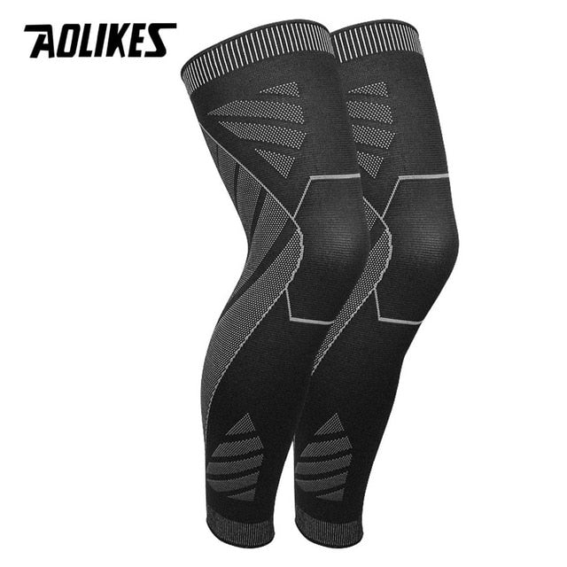 AOLIKES Knee Protector Elastic Knee Support Brace for Running, Basketball, Volleyball, Football,Cycling Knee Pads - The Styky Shack