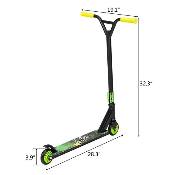 Adult Scooter 3 Height Adjustable Easy Folding Double Shock Absorber Foldable Scooter Adult Scooter Child Scooter