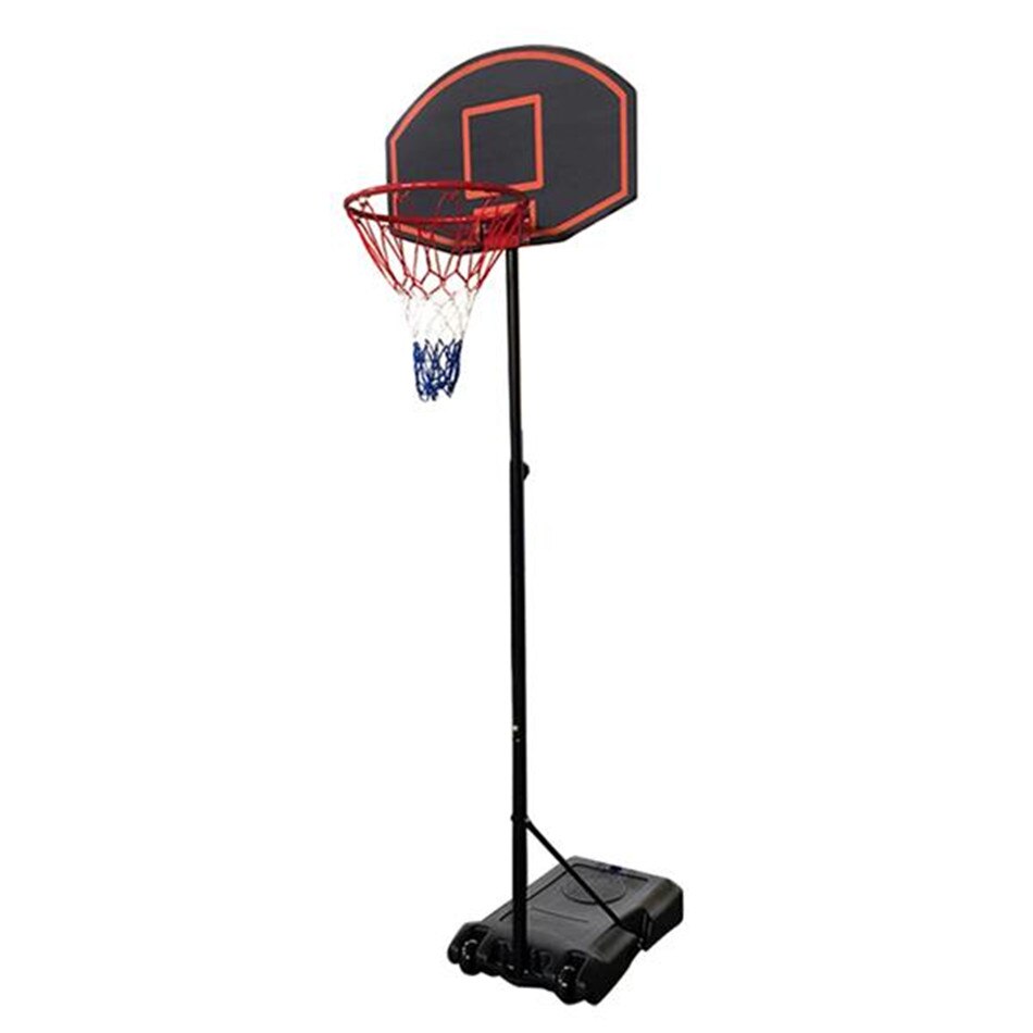 Adjustable Height Basketball Stand Children Mobile Training Basketball  Rack Portable Removable Basketball Backboard