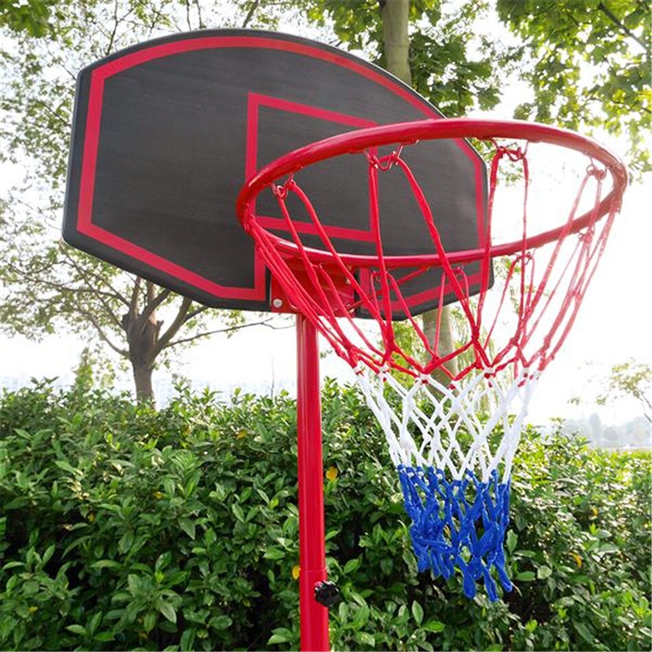 Adjustable Height Basketball Stand Children Mobile Training Basketball  Rack Portable Removable Basketball Backboard