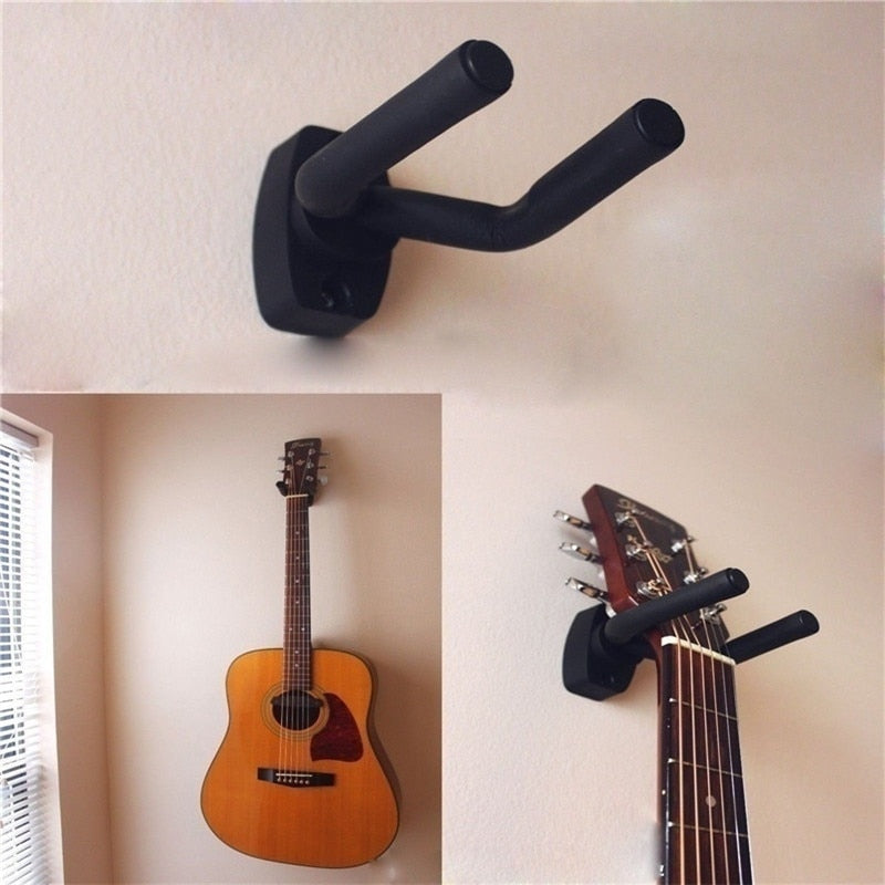 1pcs guitar holder wall mount stand soporte guitarra parts and accessories