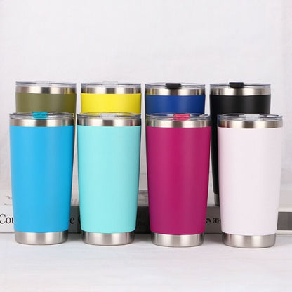 30oz/1000ml Stainless Steel Vacuum Tumbler Insulated Travel Coffee Mug Cup Flask