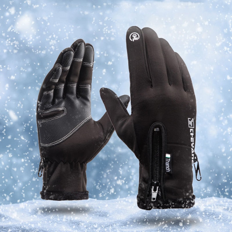 Guantes de invierno, guantes calefactados, guantes para nieve, guantes de motocicleta, guantes de trabajo, guantes de esquí para niñas, guantes impermeables y cálidos, guantes de gamuza 