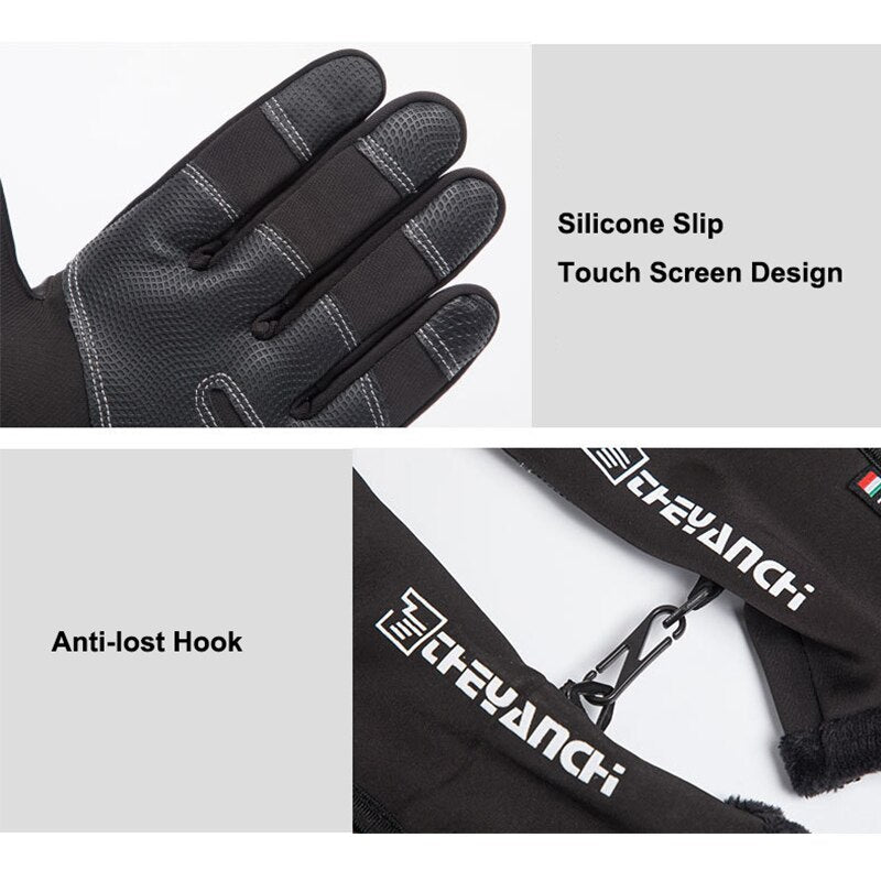 Guantes de invierno, guantes calefactados, guantes para nieve, guantes de motocicleta, guantes de trabajo, guantes de esquí para niñas, guantes impermeables y cálidos, guantes de gamuza 