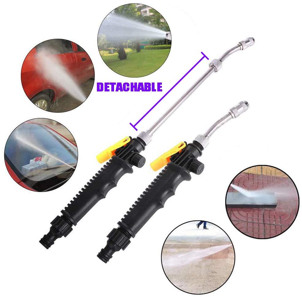 2-in-1 High Pressure Washer 2.0 - Water Jet Nozzle Fan Nozzle Safely Clean High Impact Washing Wand Water Spray Washer Water Gun - The Styky Shack