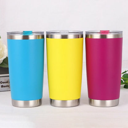 30oz/1000ml Stainless Steel Vacuum Tumbler Insulated Travel Coffee Mug Cup Flask