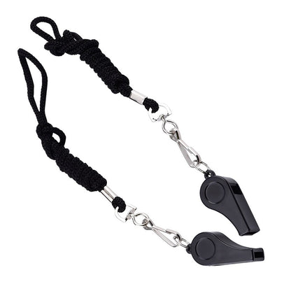 2Pcs Professional Coach Whistle Sports Football Basketball Referee Training Whistle Outdoor Survival With Lanyard Silbato Apito