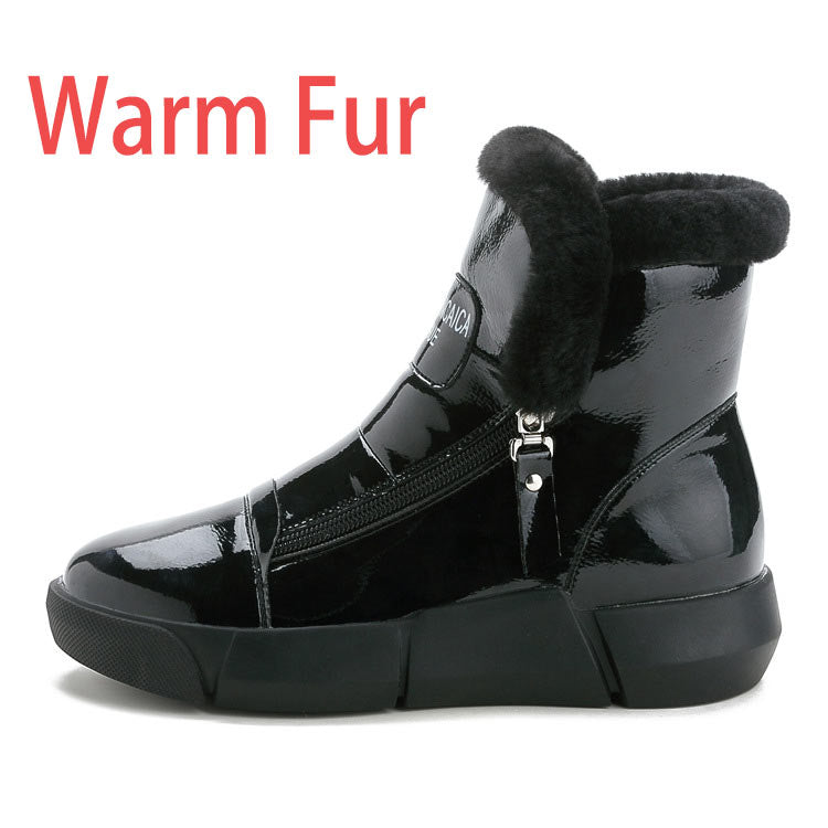 Winterized Plush , High Top Casual Sneaker Booties