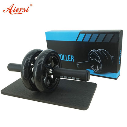 Aiersi AB Roller Rueda abdominal antideslizante sin ruido con tapete