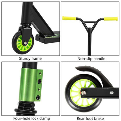 Adult Scooter 3 Height Adjustable Easy Folding Double Shock Absorber Foldable Scooter Adult Scooter Child Scooter